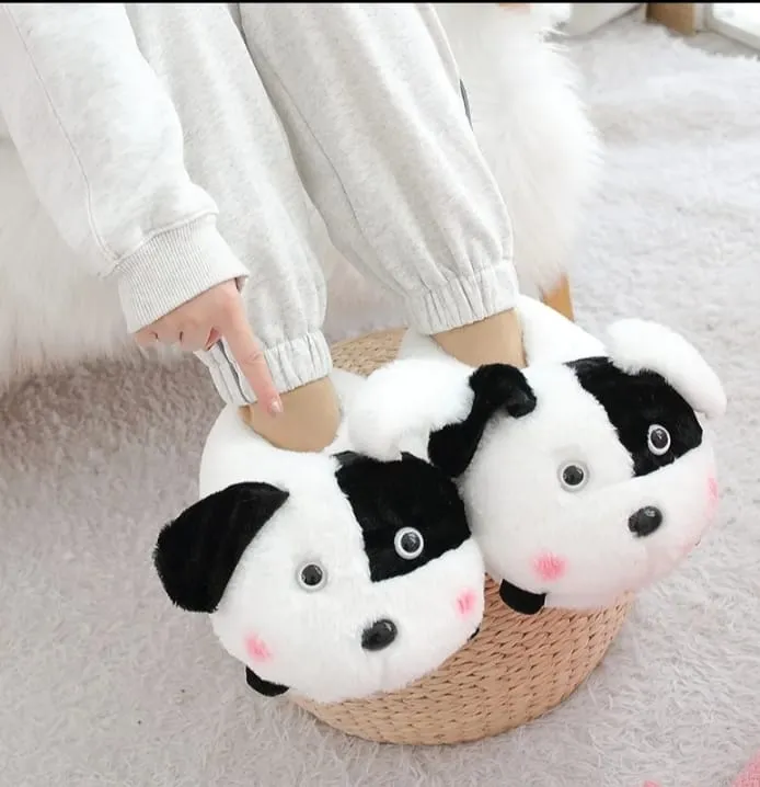 Unisex Plush Indoor Slippers