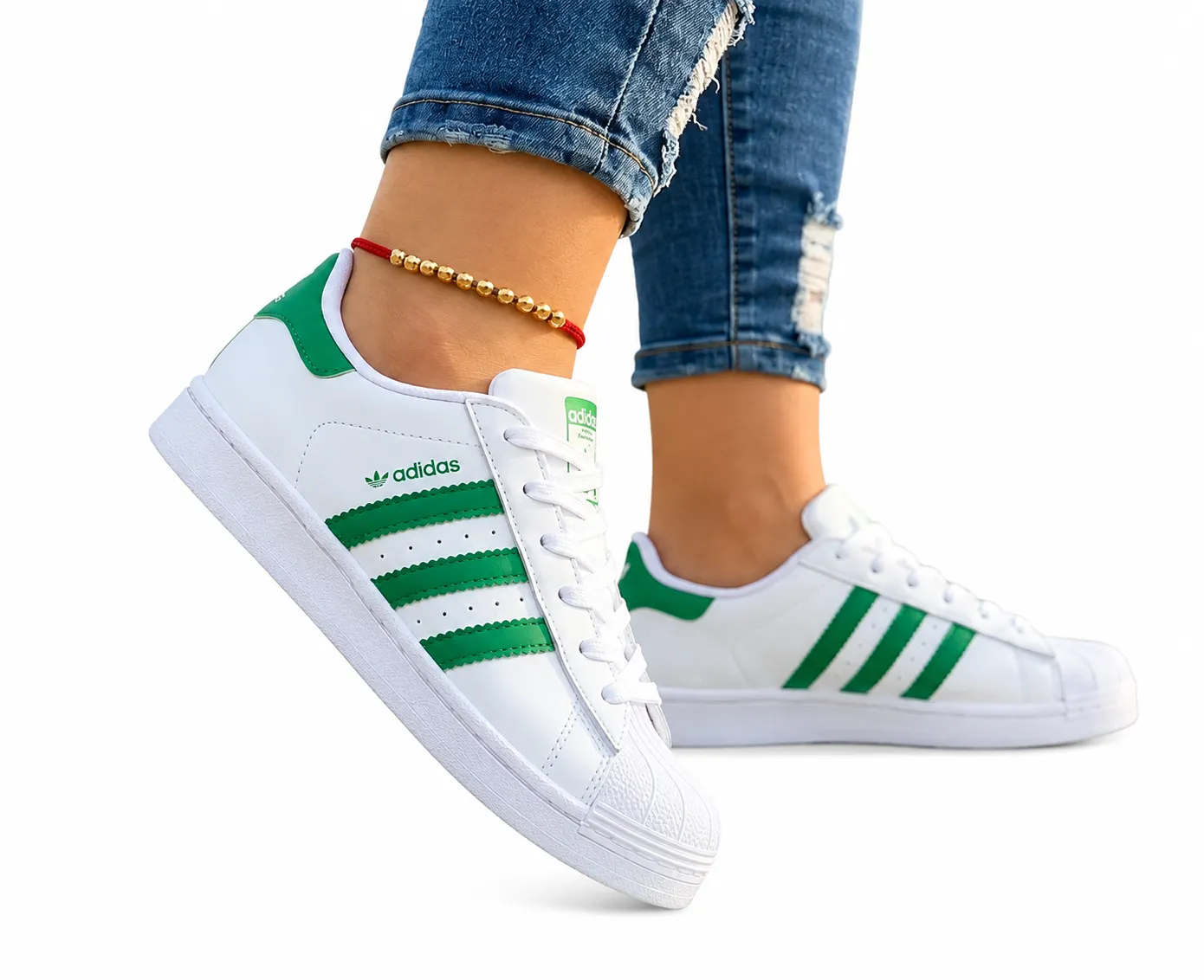 Adidas-inspired casual sneakers