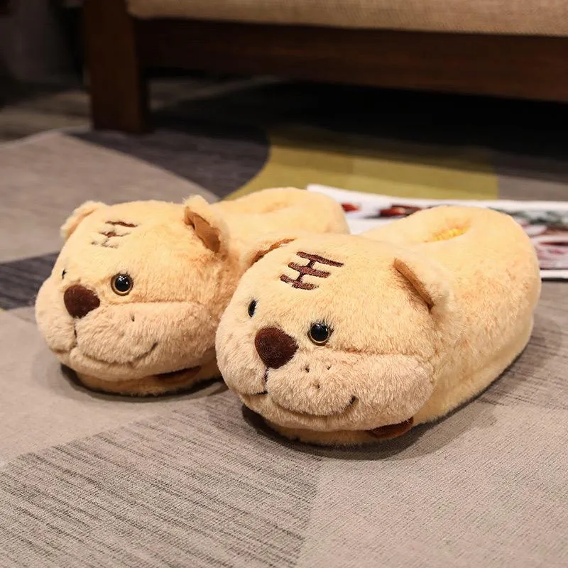 Unisex Plush Indoor Slippers
