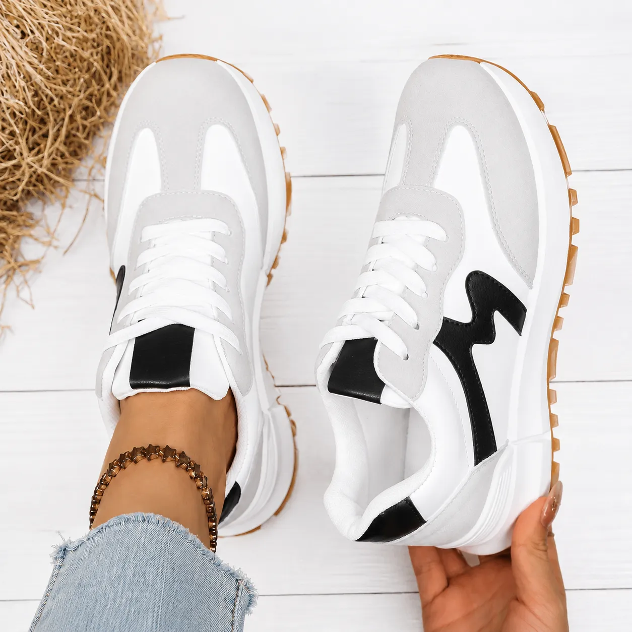 New M Sneakers